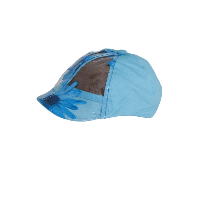 Çiçek Desenli Kadın Kep 2411