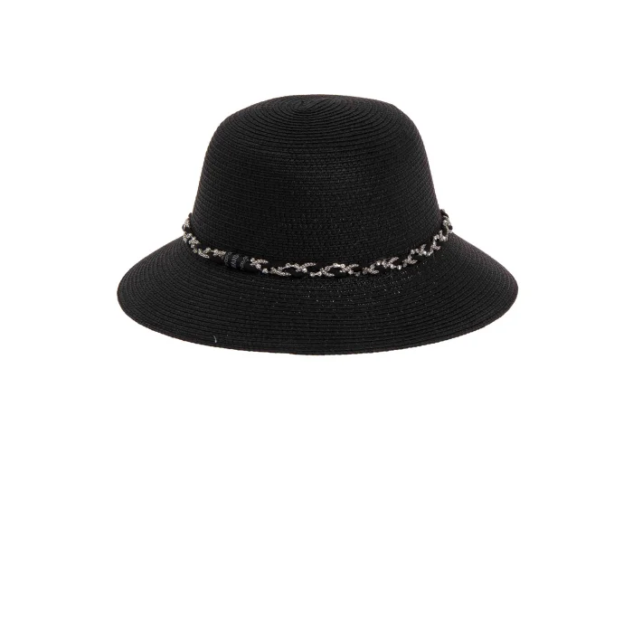 Kadın Simli Şeritli Şapka 1416