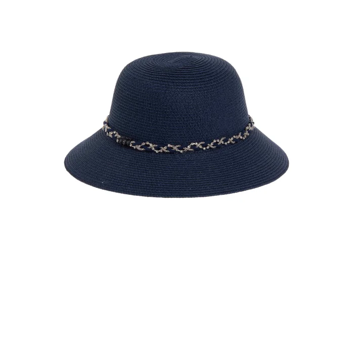 Kadın Simli Şeritli Şapka 1416