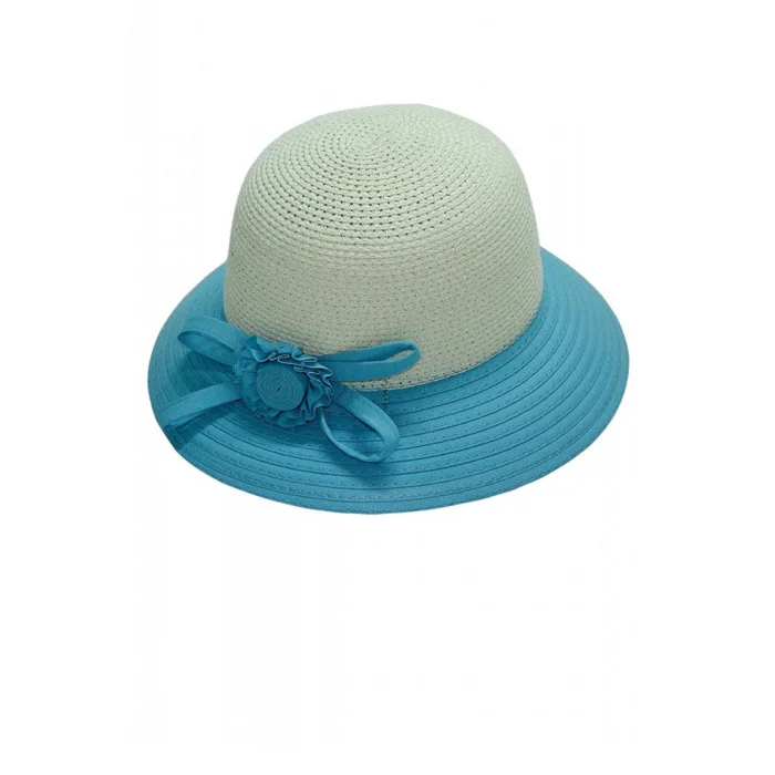 Çiçek Fiyonklu Kadın Şapka 6232