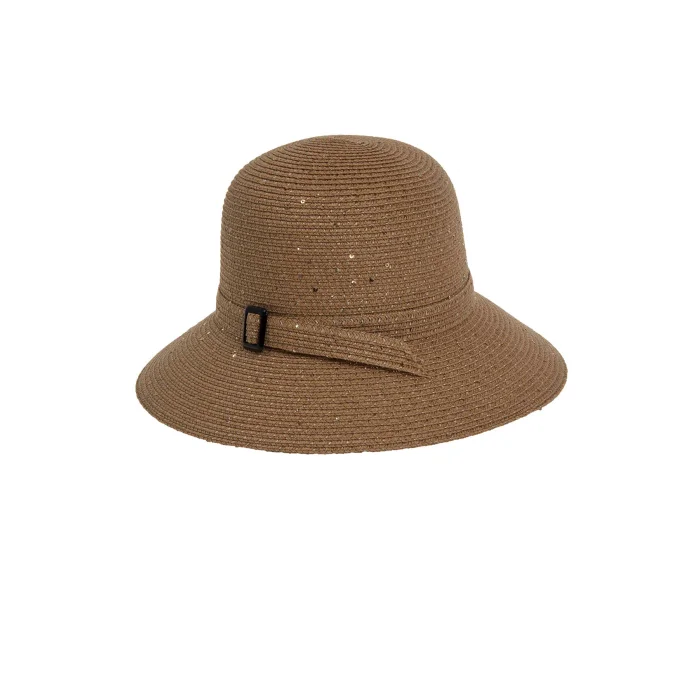 Bay Şapkacı - Kemerli Pullu Kadın Şapka 1295