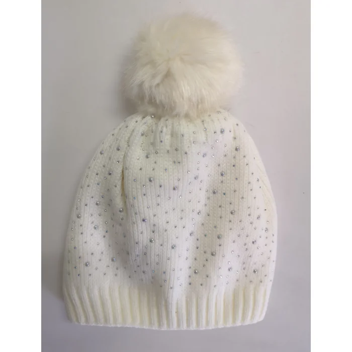 Taşlı Kadın Bere Şapka 7271