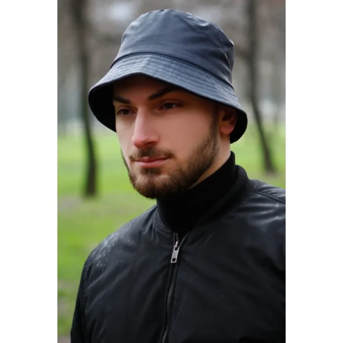 Erkek Basic Siyah Bermuda Şapka 7187