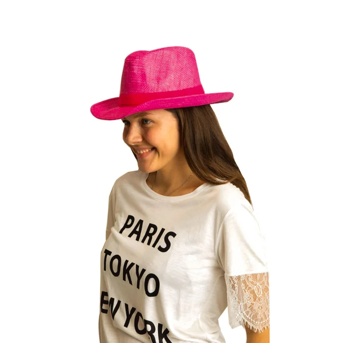 Kovboy Fötr Kadın Şapka 6251