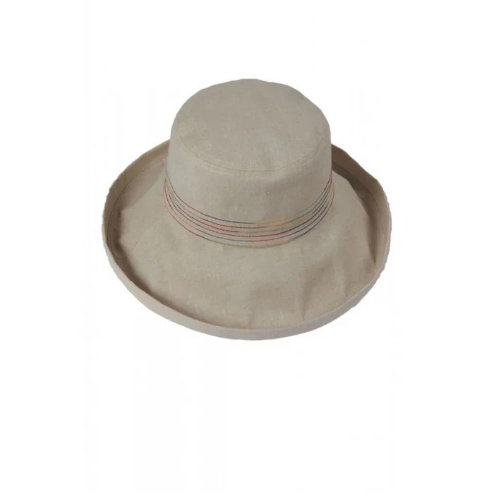 Bayan Renkli Dikişli Şapka