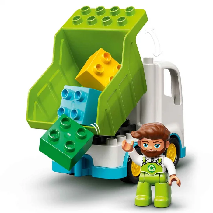 Lego Duplo Garbage Truck And Recycling 10945