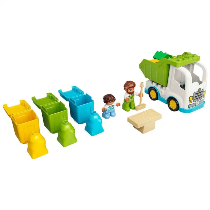 Lego Duplo Garbage Truck And Recycling 10945