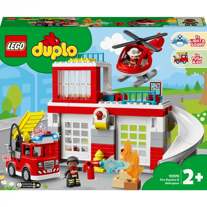 Lego Duplo® Kurtarma Itfaiye Merkezi Ve Helikopter 10970
