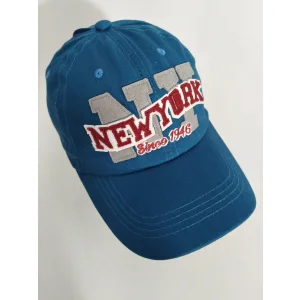 Erkek Newyork Nakışlı Kep 7054