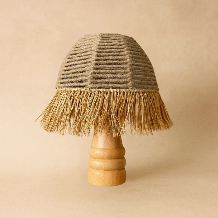 3’lü Halat Bohem Aydınlatma Seti (El Yapımı 2 Abajur + 1 Avize)