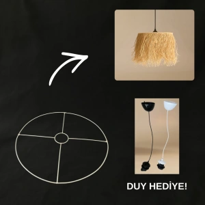 Tek Katlı Avize İskeleti - Demir Avize Tel İskelet