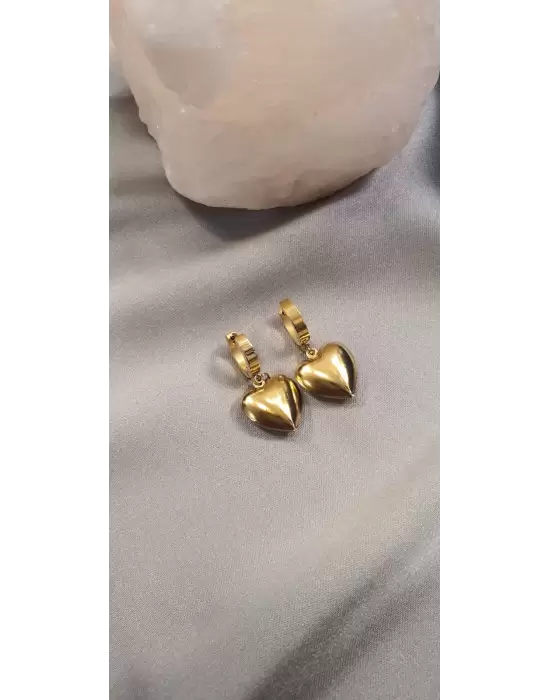Steel Heart Mix Küpe