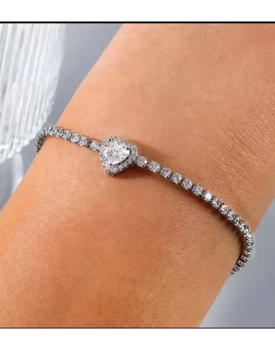 Zircon Kalp  Bileklik