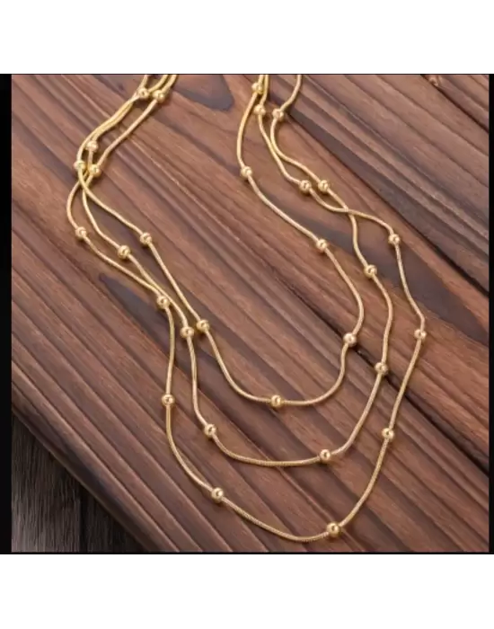 Steel Garnens Top Kolye