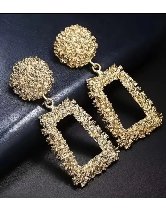 Triangle  Dikdörtgen Küpe