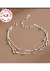 Gümüş Kaplama Noonst Bileklik