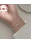 Gümüş Kaplama Noonst Bileklik