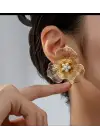 Çiçek Tasarım Küpe