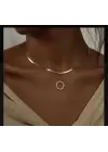 Steel Çok Katmalı  Kolye