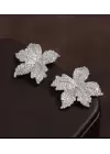 Zircon Çiçek Küpe