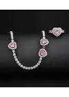 Zircon Olivia Set (Kolye Yüzük  7 numara)