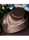 Zircon Set (Kolye Bileklik Küpe Yüzük)