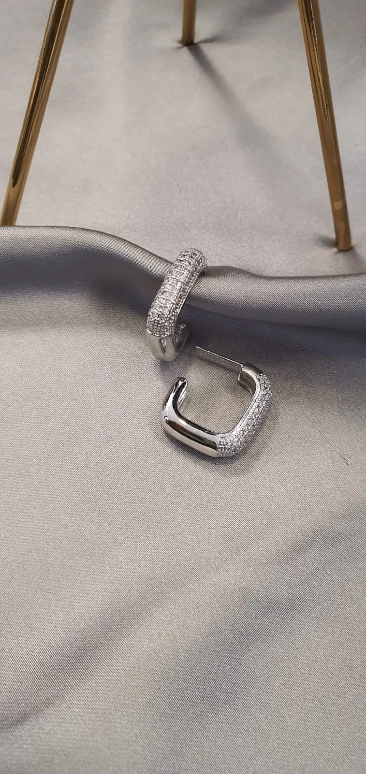 Clarita V.İ.P Küpe (Sılver)