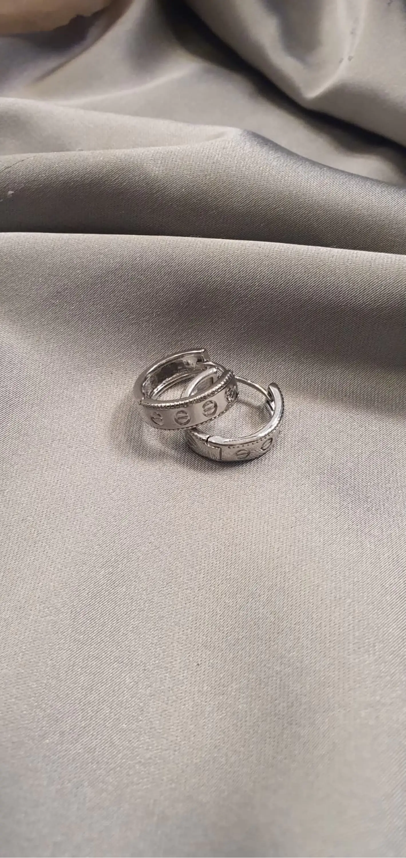 Silka Cart Küpe (Sılver)