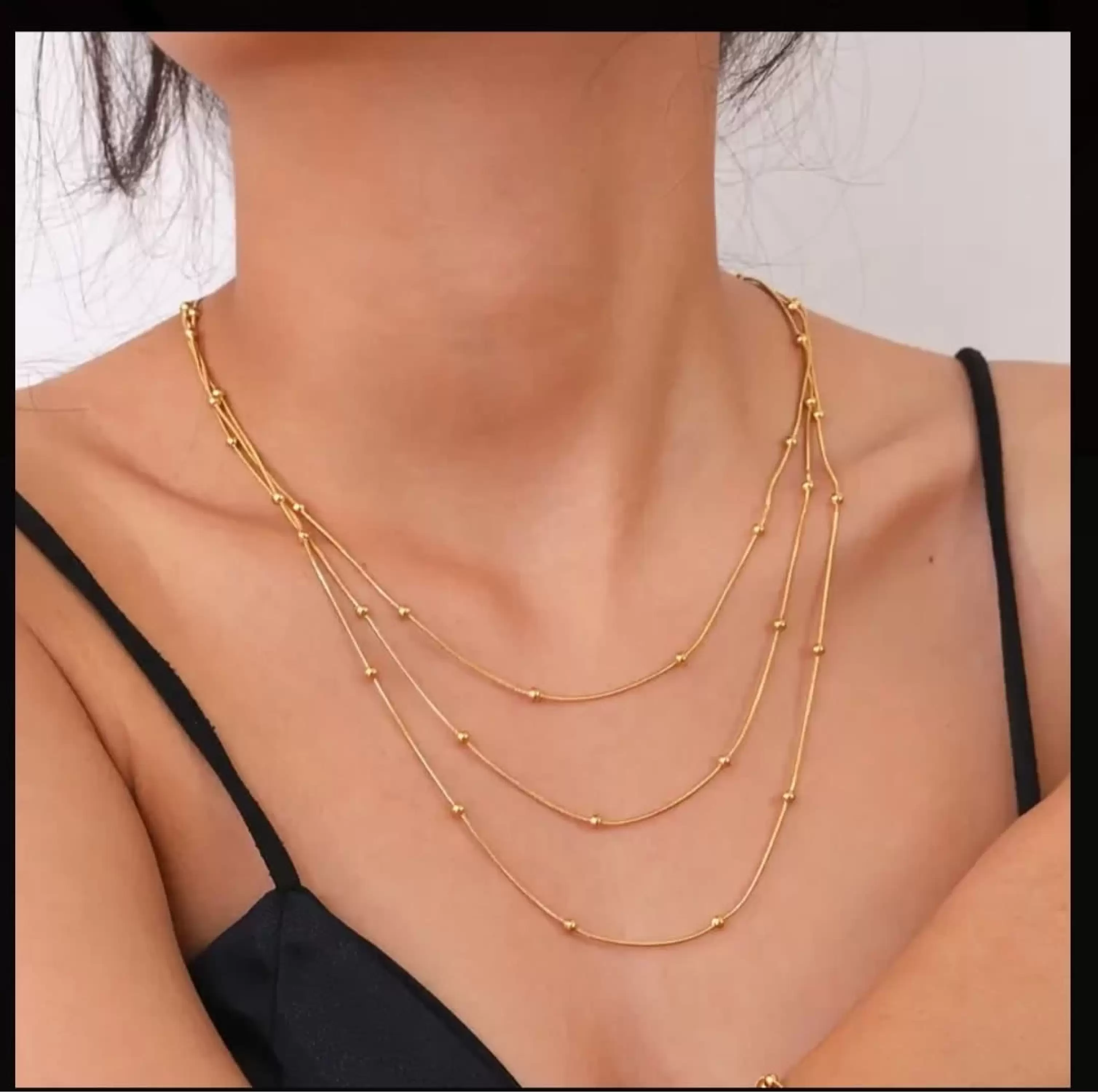 Steel Garnens Top Kolye