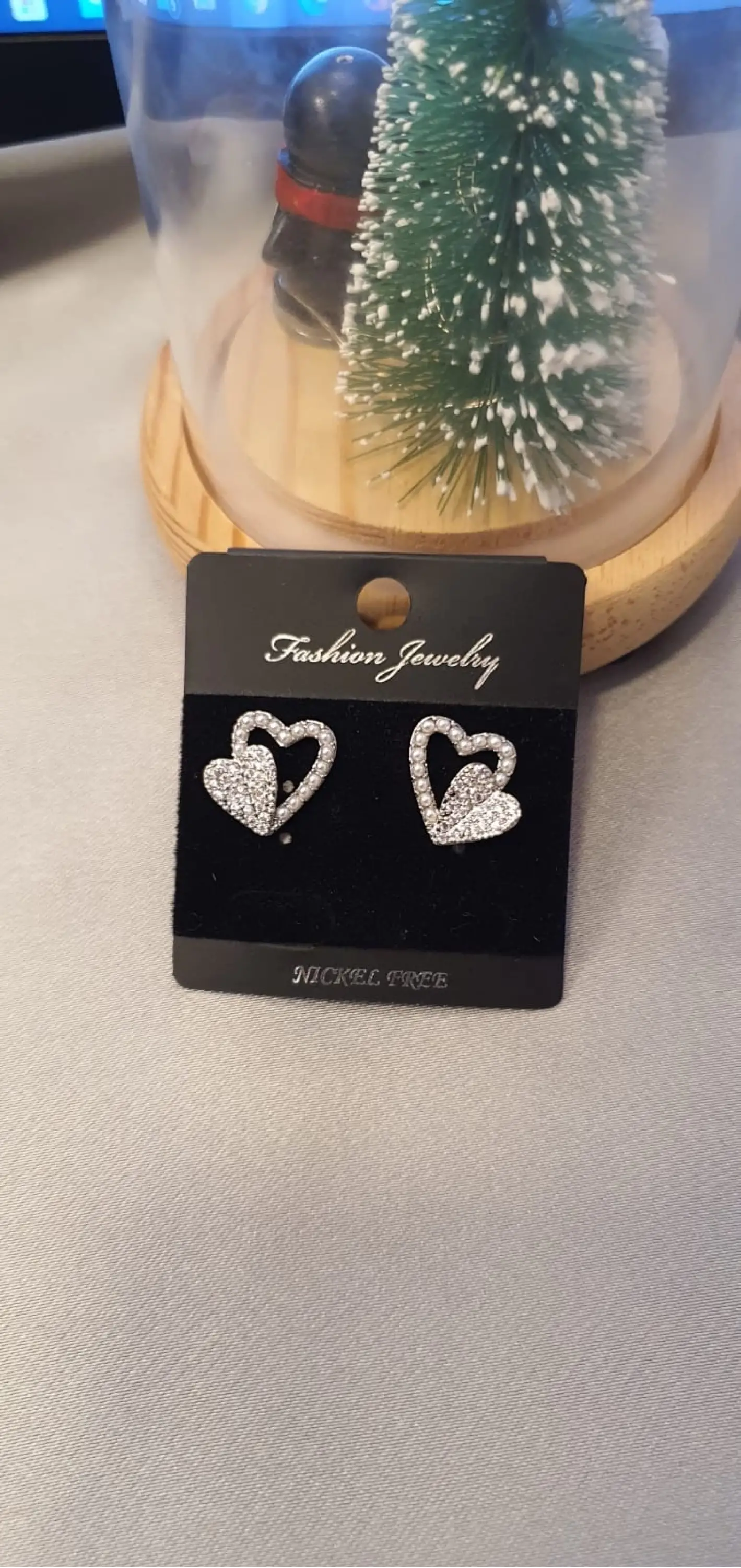 Zircon Heart Nole Küpe