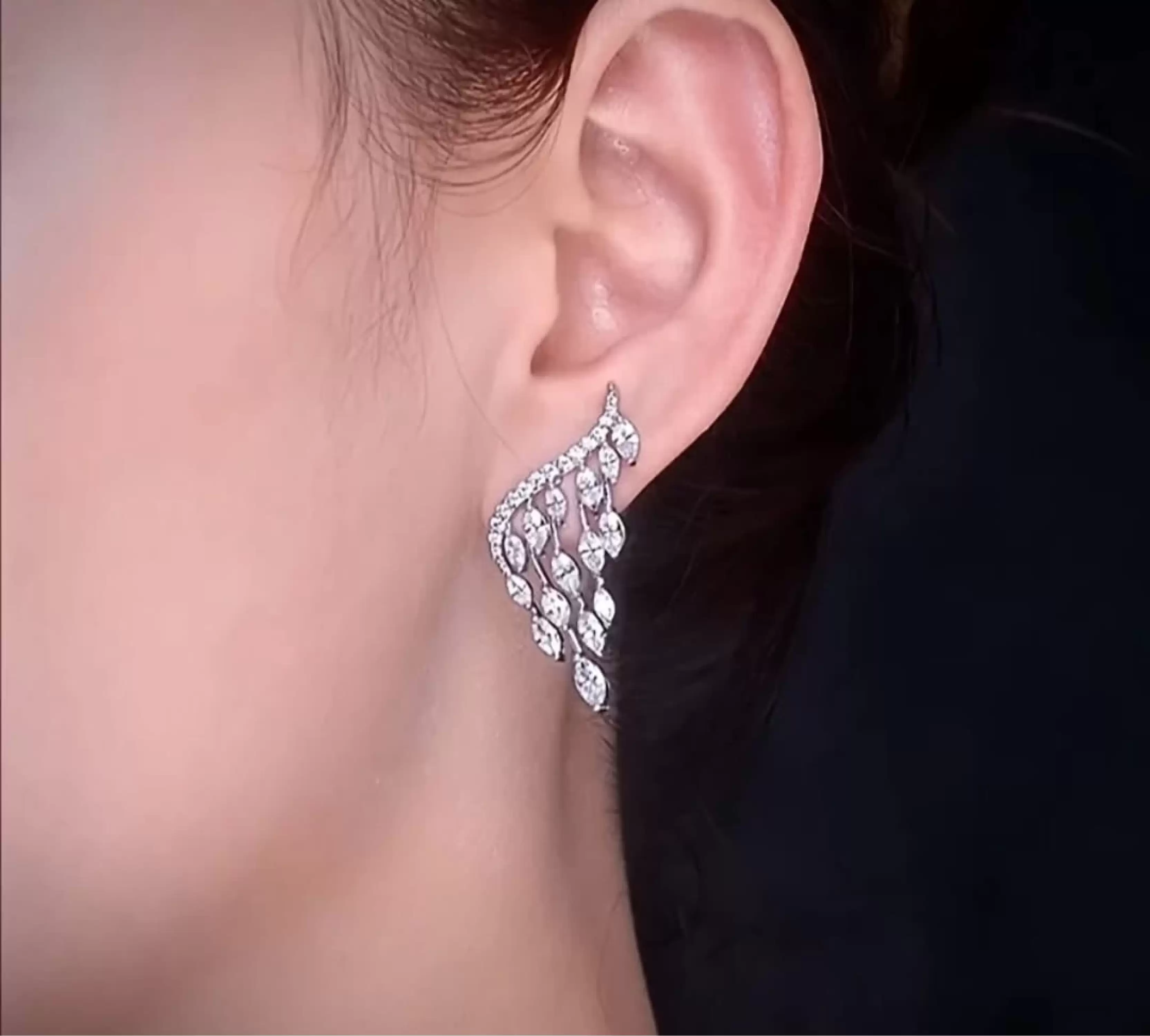 Zircon Regattn Küpe