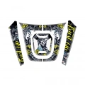 RKS Reale 125 Tank Pad Dark Skull Rose