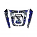 RKS Reale 125 Tank Pad Skull Storm Edition