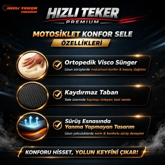ARORA Max Pro Özel Seri Tam Kalıp Konfor Sele