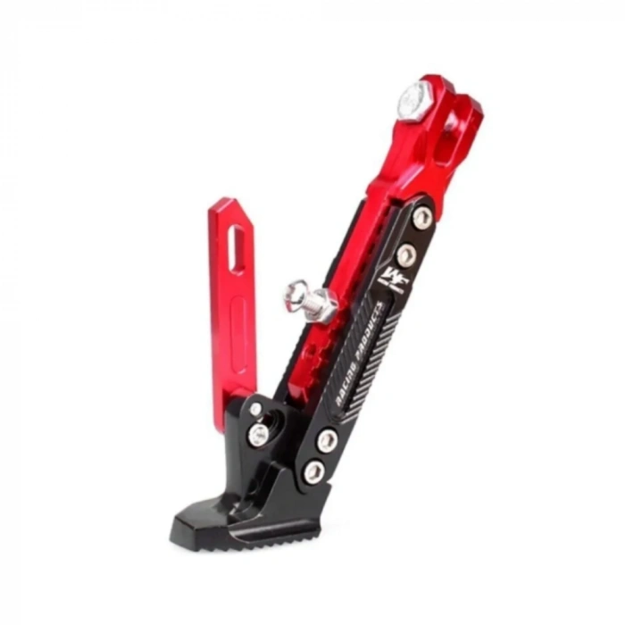 Ayarlanabilir CNC Yan Sehpa Ayaklık Kırmızı