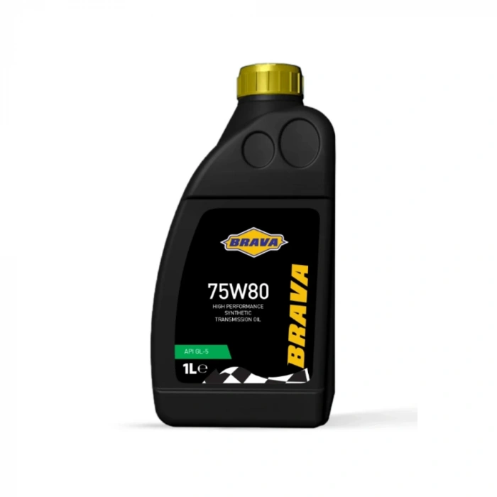 BRAVA Geartech 75W80 GL-5 Full Sentetik Şanzıman Yağı 1 Lt.