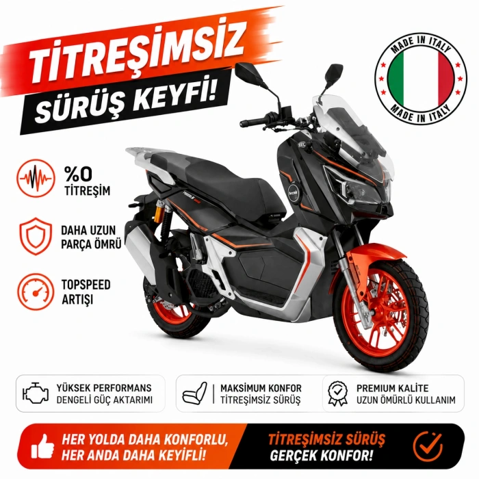 HIZLI TEKER RKS Reale 125 Performans Seti Limited Edition