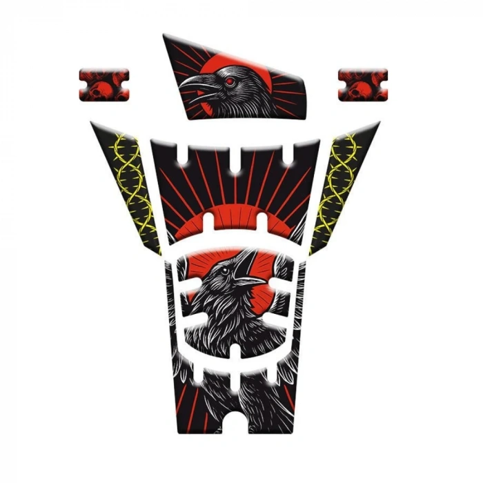 HONDA PCX 2025-2026 Crimson Raven Tank Pad