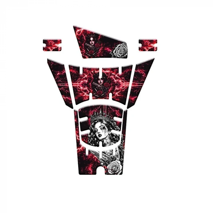 HONDA PCX 2025-2026 Red Queen Tank Pad