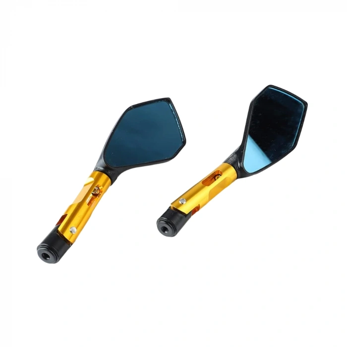 Karbon Detaylı Ayna Gold