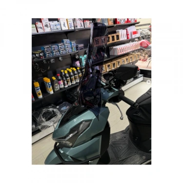 RKS VRS 125 Elçik Korumalı Ön Cam / Siperlik Füme