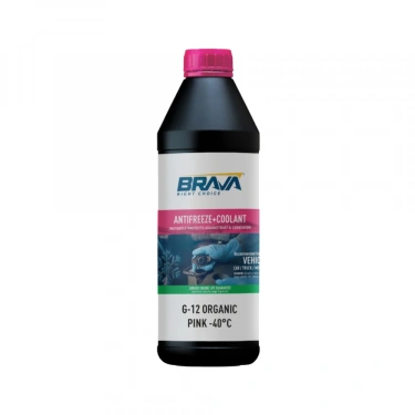 BRAVA G-12 Antifreeze Pink -40 Derece 1 LT.