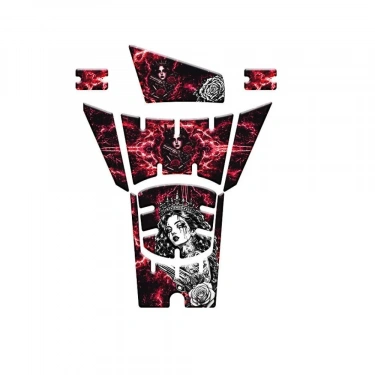 HONDA PCX 2025-2026 Red Queen Tank Pad