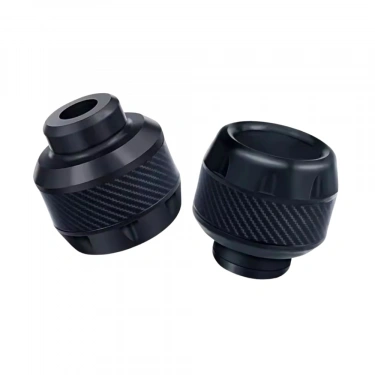 Motosiklet Ön Teker Koruma Takozu 2li Set Siyah