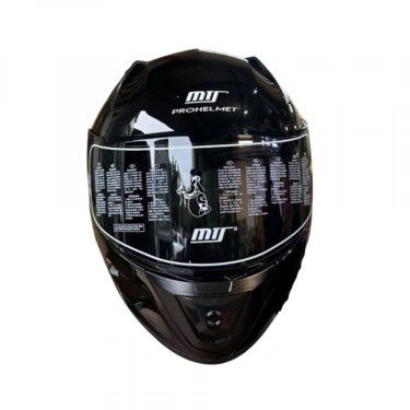 MTS Fullface 801 Black Kask