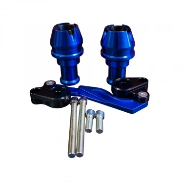 RKS Reale 125 Egzoz Koruma Takozu CNC Mavi