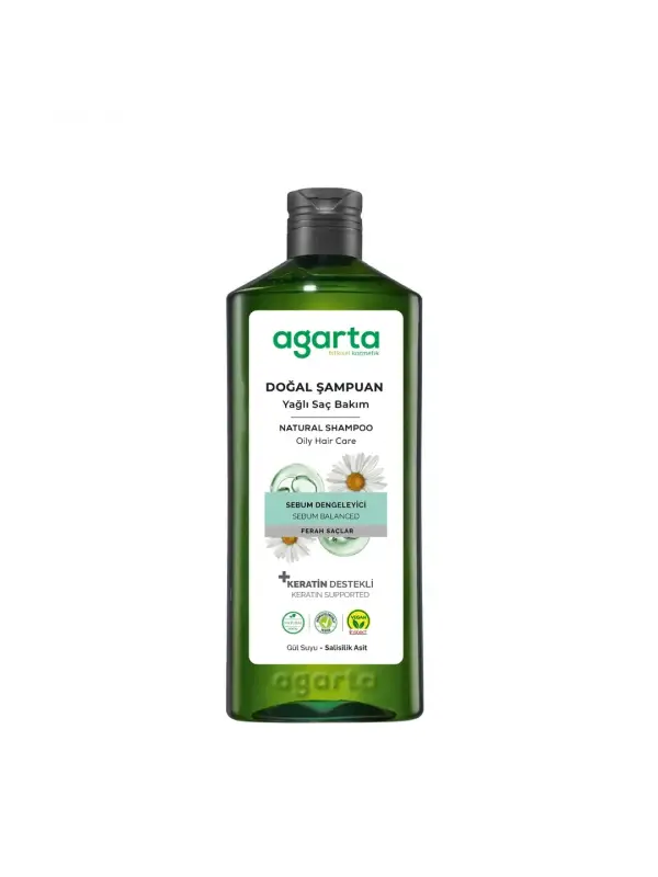 Agarta Aile Boyu Şampuan Seti 5’li 400 ml Keratin Vegan Doğal