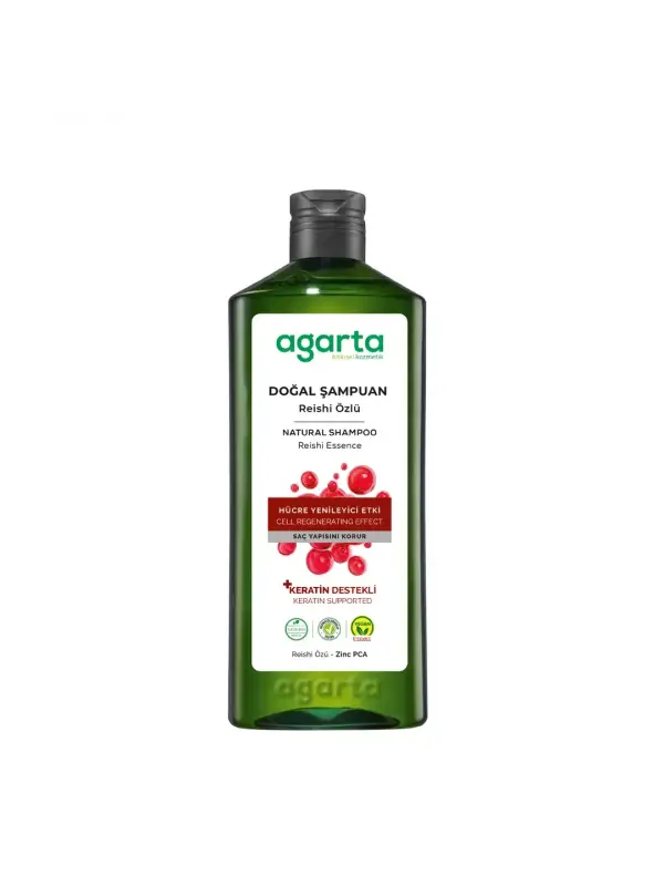 Agarta Aile Boyu Şampuan Seti 5’li 400 ml Keratin Vegan Doğal