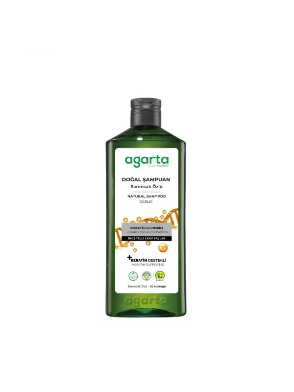 Agarta Saç Dökülmesine Karşı 5’li Şampuan Seti 400 ml Keratin Vegan Bitkisel
