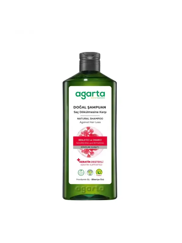 Agarta Saç Dökülmesine Karşı 5’li Şampuan Seti 400 ml Keratin Vegan Bitkisel